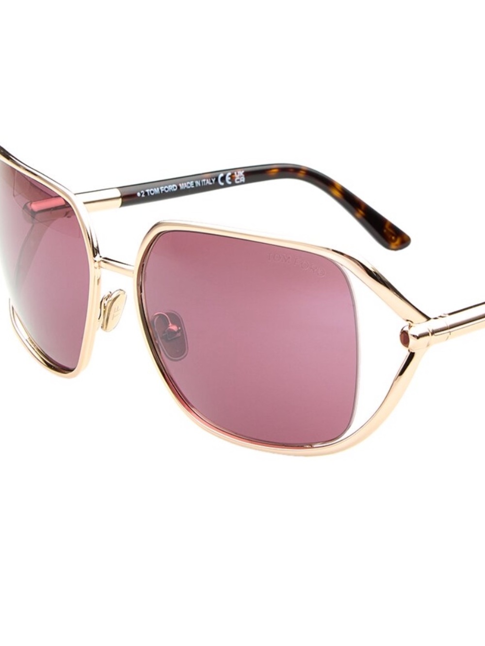 NEW TOM FORD MARTA 60mm SUNGLASSES 😎